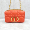 Dior Carro Bag Small Orange Gold 4232 16443106 [P]