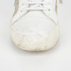 Giuseppe Zanotti RW70000 225mm White Leather Maylondon Zip Sneakers 28501413 [P]