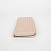Bottega Veneta 114076 Light Pink Leather Intrecciato Zip Long Wallet 29048107 [P]