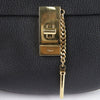 CHLOE Kleine schwarze Leder Drew Chain Crossbody 29216284 [P]