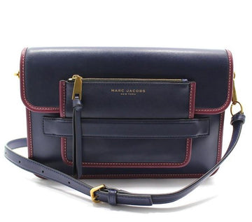 MARC JACOBS Navy Leder Madison Große Schultertasche 30x19x4 28257273