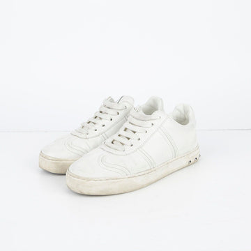 VALENTINO QW1S0D72 220MM ホワイト レザー フライクル スニーカー 29160171