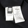 FENDI FF8766 ブラック ウール ミンク ケープ コート 38 29209550 [P]