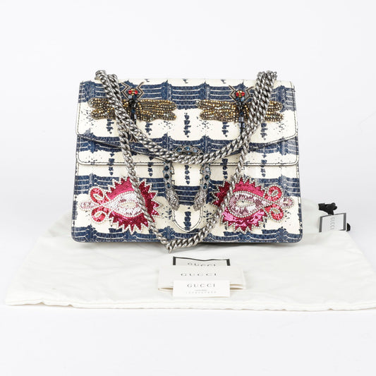 GUCCI ミディアムパイソンディオニソスショルダー兼クロスバッグ 400235 29394111