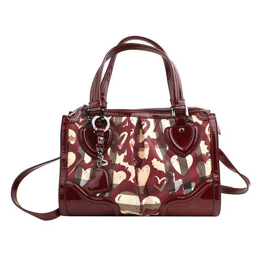 BURBERRY 限定版スーパーノバハートシャーリングトートバッグ兼ショルダーバッグ 2316447477 26811106