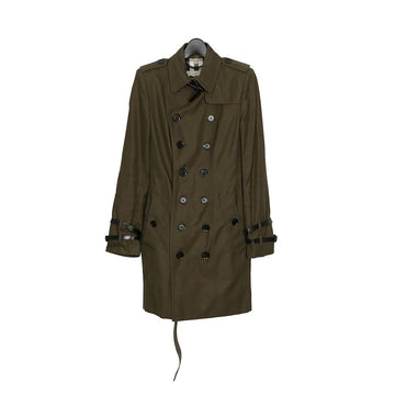 BURBERRY Trench-Half-Jacke in Kaki Farbe Baumwolle 3886931 30124910