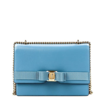 SALVATORE FERRAGAMO (21 I284 CHAMBRAY) Damen Neue Bara Crossbody-Tasche 0745055 30962527