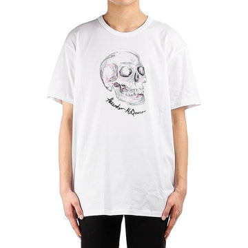 ALEXANDER MCQUEEN [] (687748 QSZ97 0900) メンズ半袖Tシャツ 30981758