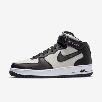 Nike Stussy x Air Force 1 '07 Mid SP Orca Black and Light Bone DJ7840-002 31389126