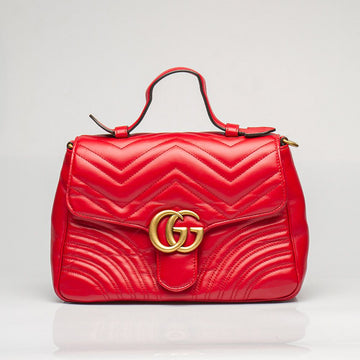Gucci GG Marmont Top Handle Bag 498110 DTD1T 6433 31575881 [P]
