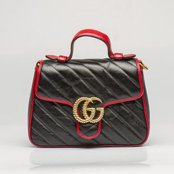 Gucci GG Marmont Mini Top Handle Bag 583571 0OLFX 8277 31576284 [P]