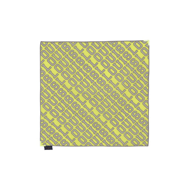 LOUIS VUITTON MP2155 Fluorescent Yellow Louis Square Scarf 31394590