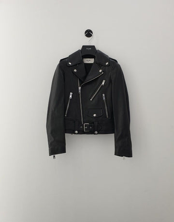 Celine Women's Classic Lambskin Biker Jacket 38NO 2E134276D 29962060