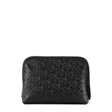 SALVATORE FERRAGAMO トラベル シューケア ポーチ (24 A567 NERO 0736532) 32569222