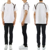 ALEXANDER MCQUEEN テープロゴハーネス半袖Tシャツ 32572204 [P]
