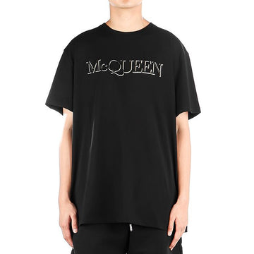 ALEXANDER MCQUEEN (649876 QTZ56 0901) Herren Logo T-Shirt 32832833