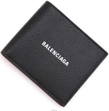 BALENCIAGA Kartenetui aus Kalbsleder mit Signature-Logo 593812 1IZIM 32928529