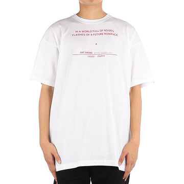 RAF SIMONS [] (221 M125 19001 0010) メンズ半袖Tシャツ 33043085