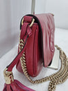 GUCCI 336752 ソーホー アナメル チェーンバッグ ピンク 33079712 [P]
