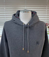 BURBERRY メンズ フーディ 80362831 チャコール コットン フーディ 35238789 [P]