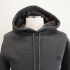 BURBERRY メンズ フーディ 80362831 チャコール コットン フーディ 35238789 [P]