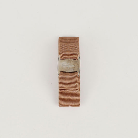 Salvatore Ferragamo Beige Barrette Hairpin 6834 35026768