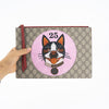 Gucci Clutch Bag 506280 Beige Leather 35293028 [P]
