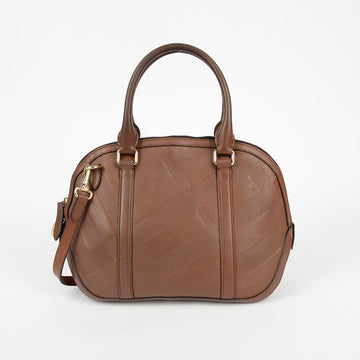 BURBERRY スモール ブラウン レザー オーチャード トート兼ショルダーバッグ 3939325 35032832