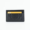 Gucci Card Holder 597628 11 Black Leather 35433036 [P]