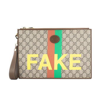 Gucci Clutch Bag Beige Leather Supreme 550618 92YAC 9781 35567736