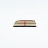 Burberry House Check Card Holder Brown Canvas 35599709 [P]