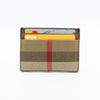 Burberry House Check Card Holder Brown Canvas 35599709 [P]