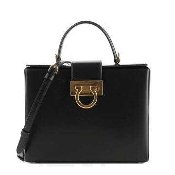 SALVATORE FERRAGAMO トリフォリオ ショルダーバッグ (21 1981 NERO 0754427) 36009929