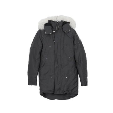 MOOSE KNUCKLES MK2001MP S Größe grau Fox Pelz STIRLING PARKA 2001MP 31018348