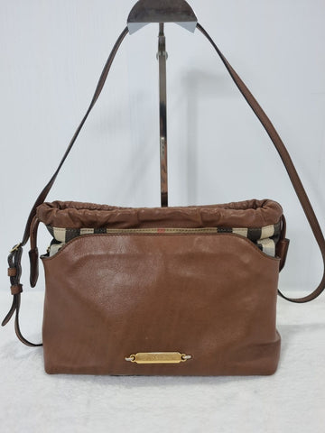 BURBERRY Little Crush Bag House Check Pouch Crossbody 39214891 36468515
