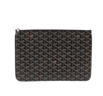 GOYARD Victoriat Black Senna MM Clutch 29.5x20x1.5 28088835
