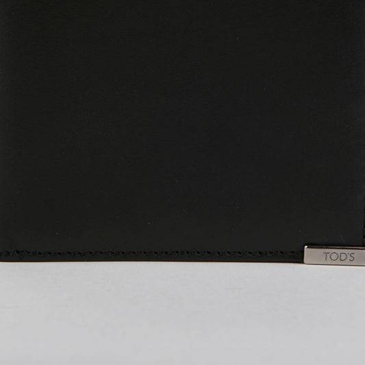 Tods XAMAAXC1400 Black Leather Wallet 36813392