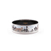 Hermes Chiens et Chats Parisiens Wide Bangle 44809033 [P]