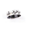 Hermes Chiens et Chats Parisiens Wide Bangle 44809033 [P]