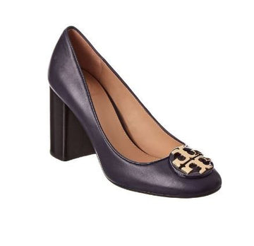 TORY BURCH 金色ロゴ レディース レザー ポンプシューズ 148368174 28195446