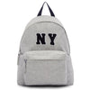 Joshua Sanders 16SS NY Jersey Cotton Unisex Backpack 205NY GREY 33224026 [P]
