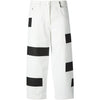 Kenzo 14SS Block Stripe Cropped Pants 3/4 F451PA2156EL 01 33223984 [P]