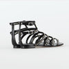 SAINT LAURENT Studierte Multi-strap Sandale 375354 CYU00 1000 33099006 [P]