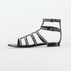 SAINT LAURENT Studierte Multi-strap Sandale 375354 CYU00 1000 33099006 [P]