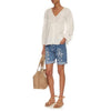 Other Brand 17SS Eyelet Bandana Denim Shorts 1050129 32924305 [P]