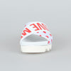 Joshua Sanders Love Me Heart Sandals Slippers 10115HE WHITE 32203990 [P]