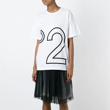 No. 21 16SS Big Logo Print Round T-Shirt 1101 32203965