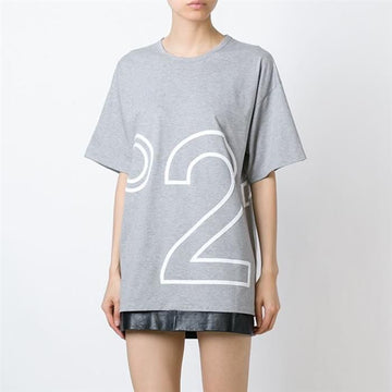 NO. 21 16SS ビッグロゴプリントラウンドTシャツ F0614152 8993 32203964