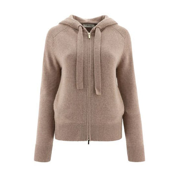 MAXMARA Uberto Wollkaschmir Kapuzenjacke Natur 38708211
