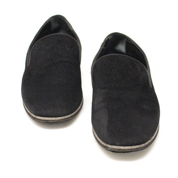 Tods Black Suede Women's Slip-On Loafers 38 38713010